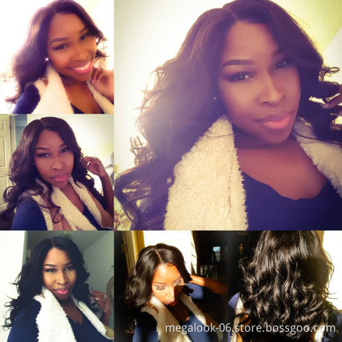 Megalook Best Selling Products Brazilian Human Hair Weave Wholesale Cuticle Aligned Hair